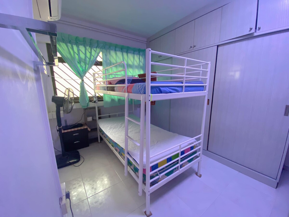 Masters bedroom with 2 other female