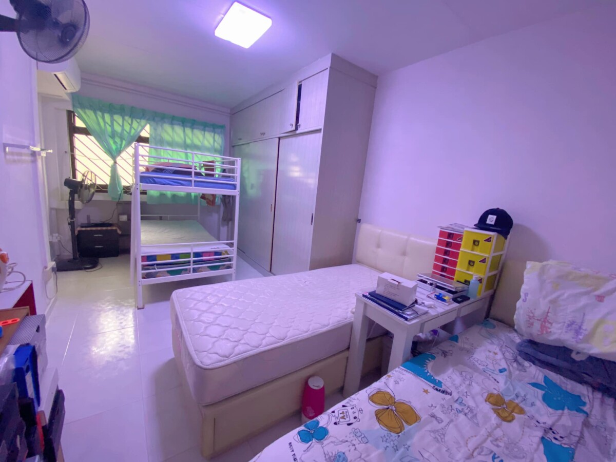 Masters bedroom with 2 other female