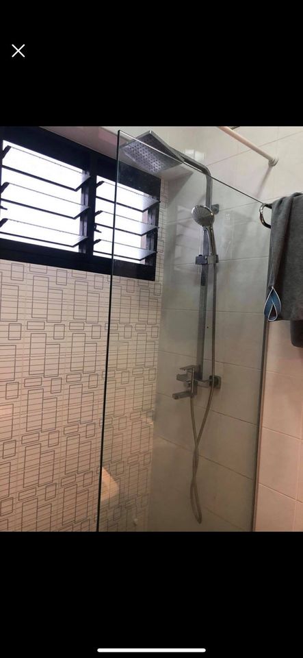 HDB Master Bedroom with attached bathroom for Occupancy