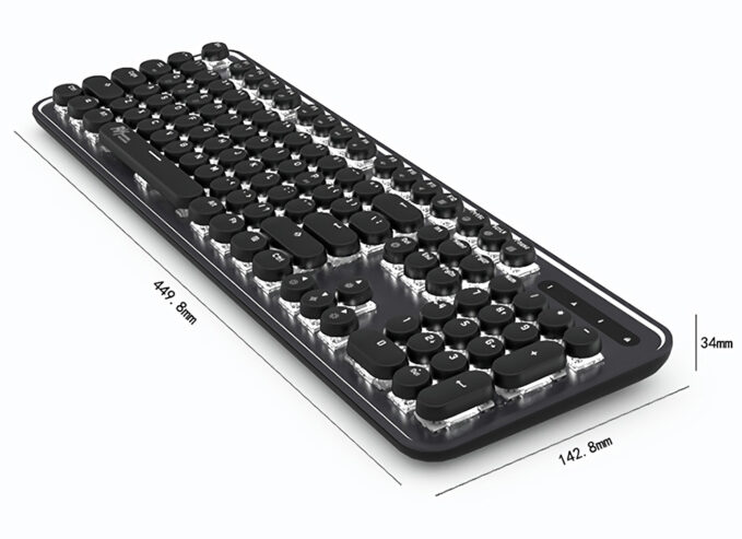 Mini Bluetooth Keyboard And Mouse Wireles