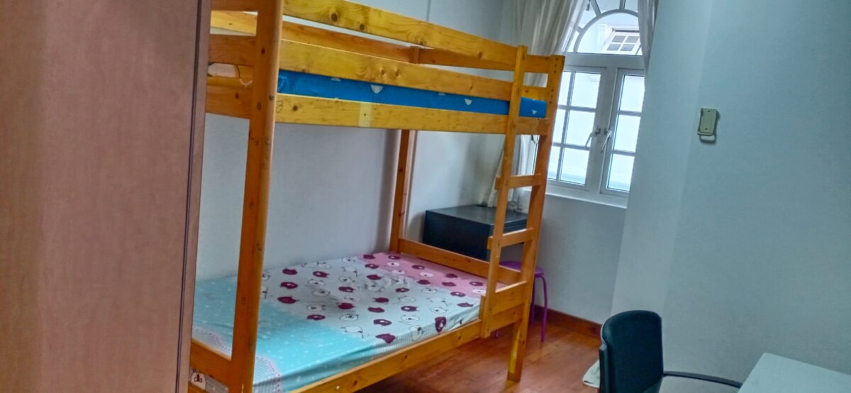 Double room with attached toilet in landed house