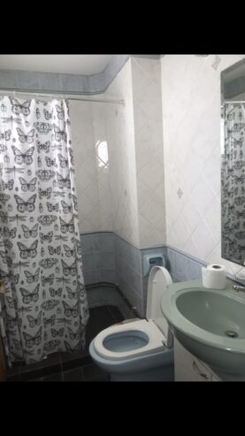 Double room with attached toilet in landed house