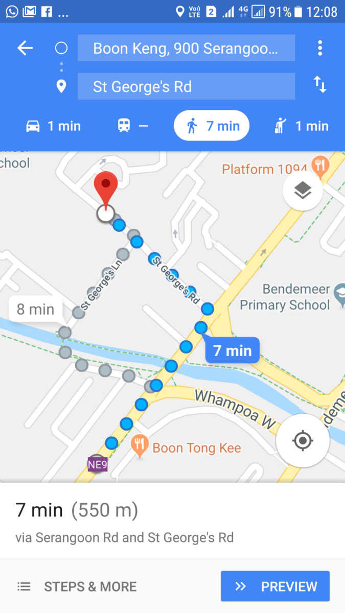 Blk 19 St Georges Road (near Boon Keng MRT), 1 com